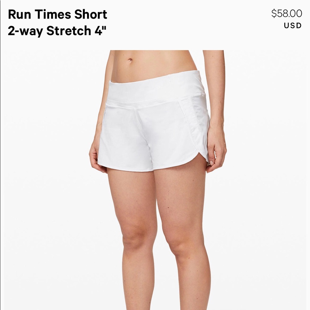 Lululemon Run Times Short
